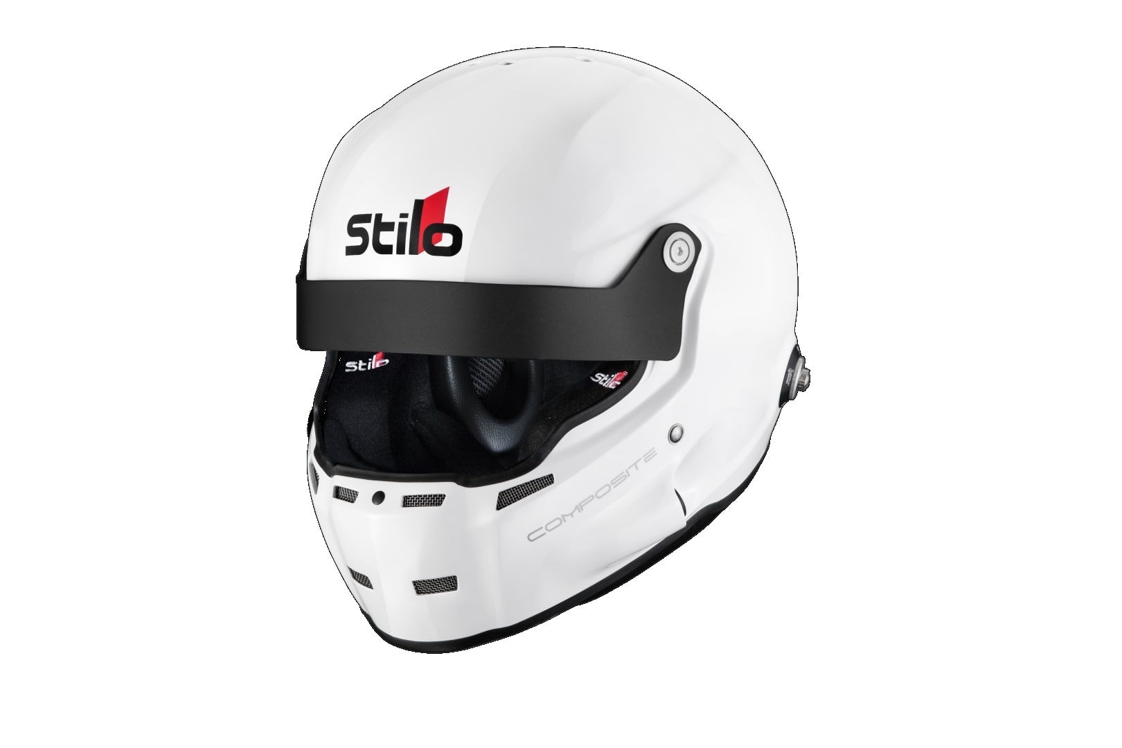 ST5 R Composite Rally - Snell SA2020 FIA 8859-15 Hans FIA8858-10 white outer /  black inner
