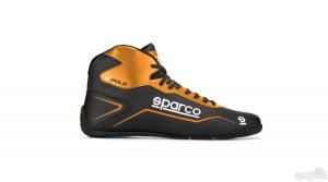 SHOE K-POLE SZ.26 BLACK/FLUO O