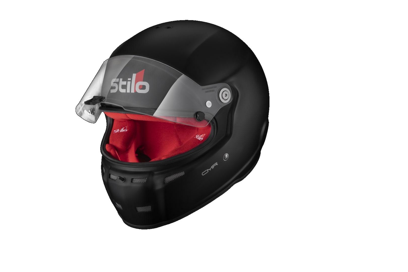 ST5 CMR MATT BLACK / Black Liner - Snell CMR 2016