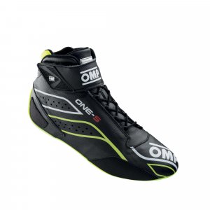 ONE-S SHOES BLACK/FLUO YELLOW SIZE 37 FIA 8856-2018