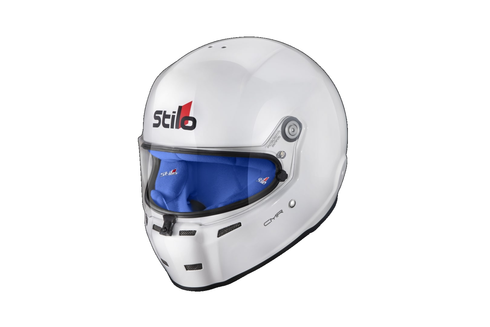 ST5 CMR WHITE / Blue Liner - Snell CMR 2016