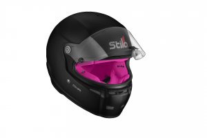 ST5 CMR MATT BLACK / Pink Liner - Snell CMR 2016