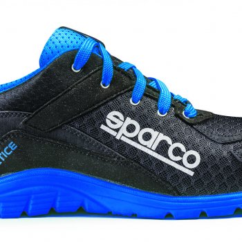 SHOES PRACTICE BLACK/BLUE SZ 3