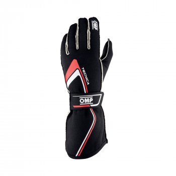 TECNICA GLOVES my2021 BLACK/RED SIZE L FIA 8856-2018
