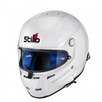 ST5 F Composite Turismo - Snell SA2020 FIA 8859-15 Hans FIA8858-10 white outer /  blue inner