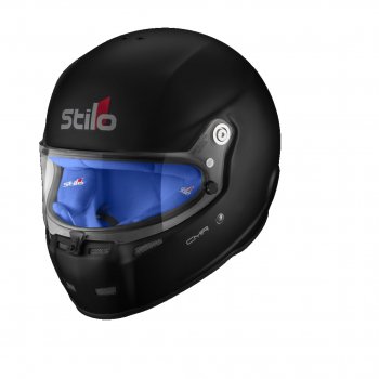 ST5 CMR MATT BLACK / Blue Liner - Snell CMR 2016