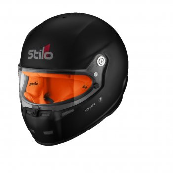 ST5 CMR MATT BLACK / Orange Liner - Snell CMR 2016