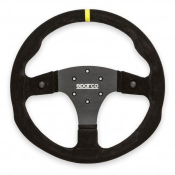 R350B STEERING WHEEL SUEDE WITH BUT