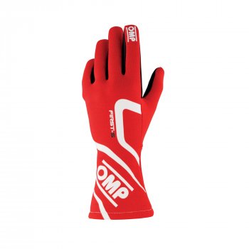 FIRST-S GLOVES RED SIZE L FIA 8856-2018