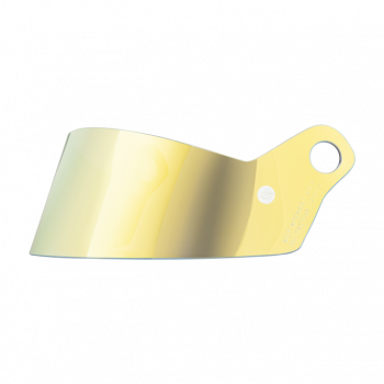 ST5R iridium yellow dark short visor