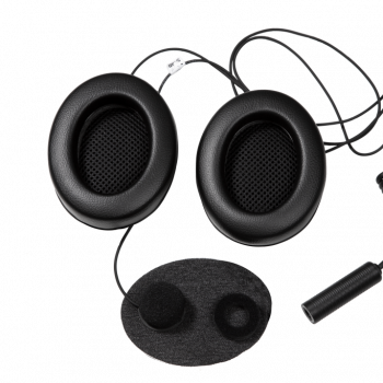 Full-face helmets intercom kit with earmuffs - WRC electronics