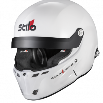 ST6 R Composite Rally - Snell SA2020 FIA 8859-24 Hans FIA8858-10 white outer /  black inner