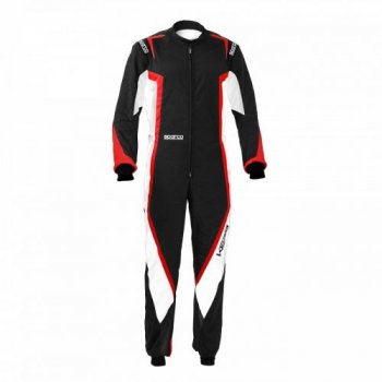 SUIT K44 KERB BLK/WHT/RED SZ X
