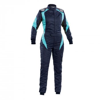 FIRST ELLE OVERALL N.BLUE/TIFFANY SZ. 38 FOR WOMEN - FIA 8856-2018