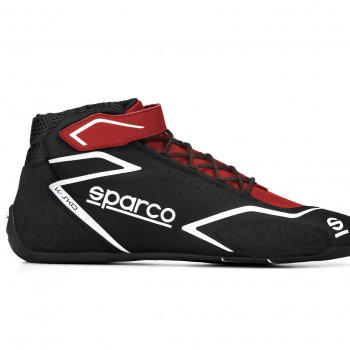 SHOE K-SKID SZ 35 RED/BLACK