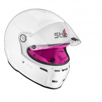 ST5 CMR WHITE / Pink Liner - Snell CMR 2016