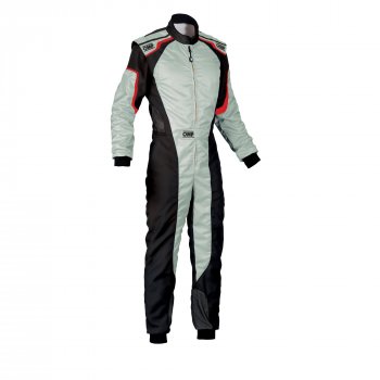 KS-3 OVERALL GREY/BLACK SIZE 120 FOR CHILDREN