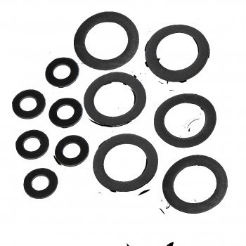 Spare visor washers for ST5 (3 pieces)