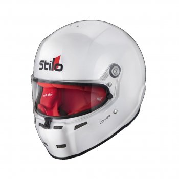 ST5 CMR WHITE / Black Liner - Snell CMR 2016