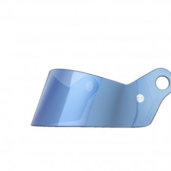 ST5R iridium blue dark short visor