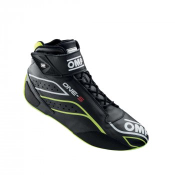 ONE-S SHOES BLACK/FLUO YELLOW SIZE 37 FIA 8856-2018