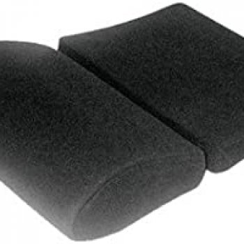 Partitioned seat cushion - Velour black for Pole Position N.G. (FIA)