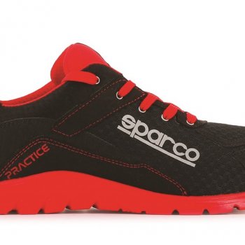 SHOES PRACTICE BLACK/RED SZ 36