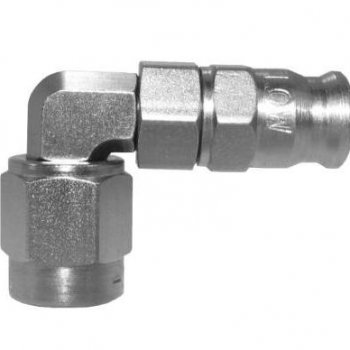 DASH 3 90°fitting teflon belsejű csőhöz