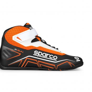 SHOE K-RUN SZ.26 BLACK/FLUO OR