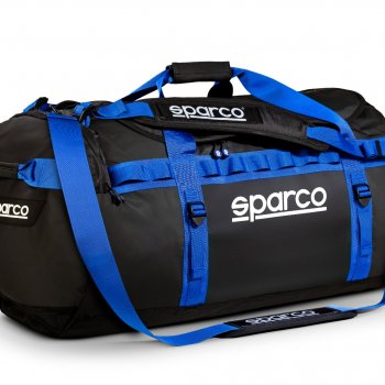DAKAR-L DUFFLE BAG BLACK/BLUE