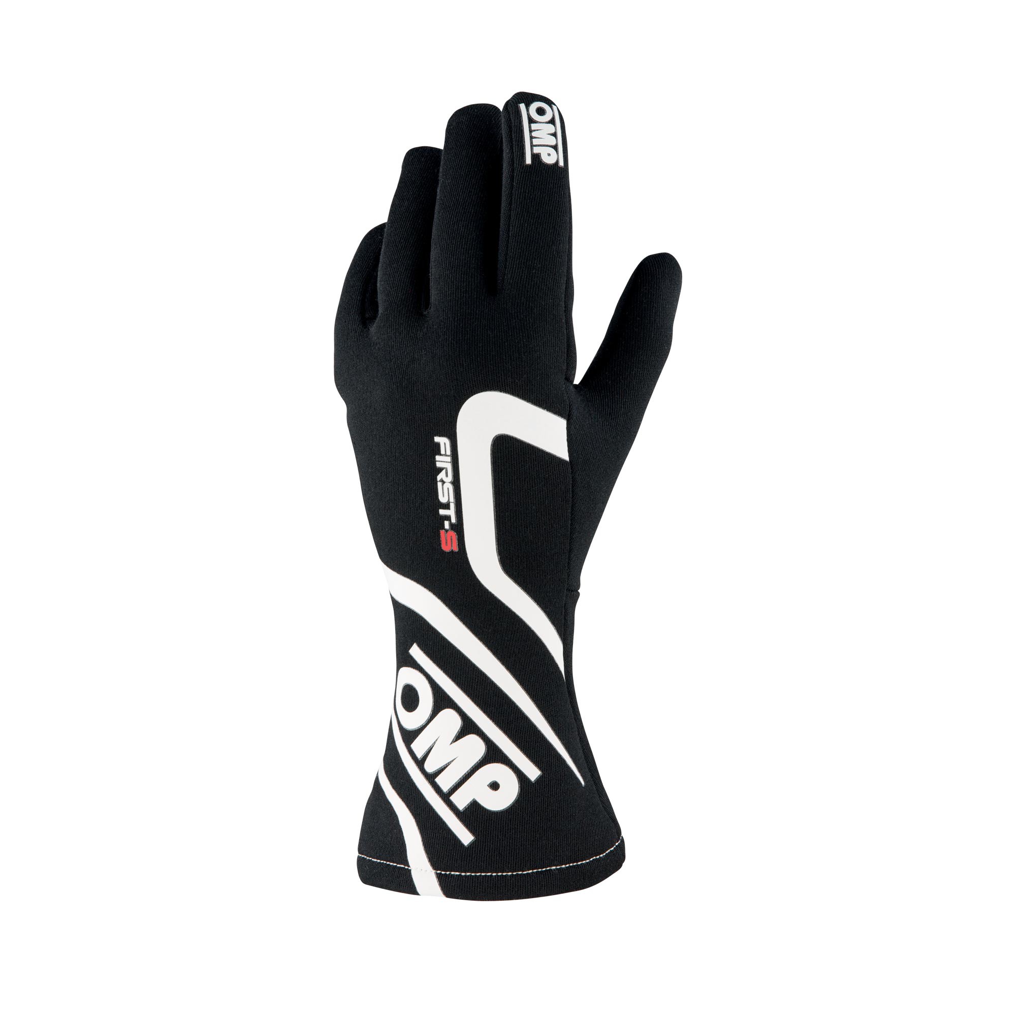 FIRST-S GLOVES BLACK SIZE L FIA 8856-2018