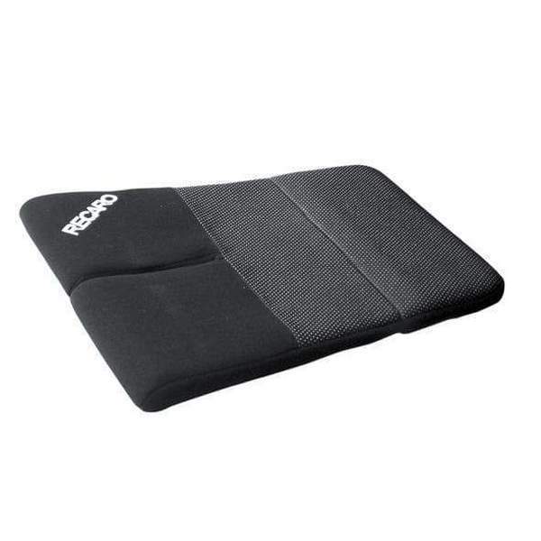 Flat seat cushion - Velour black for Pro Racer SPG & SPA HANS (ca. 25 mm)