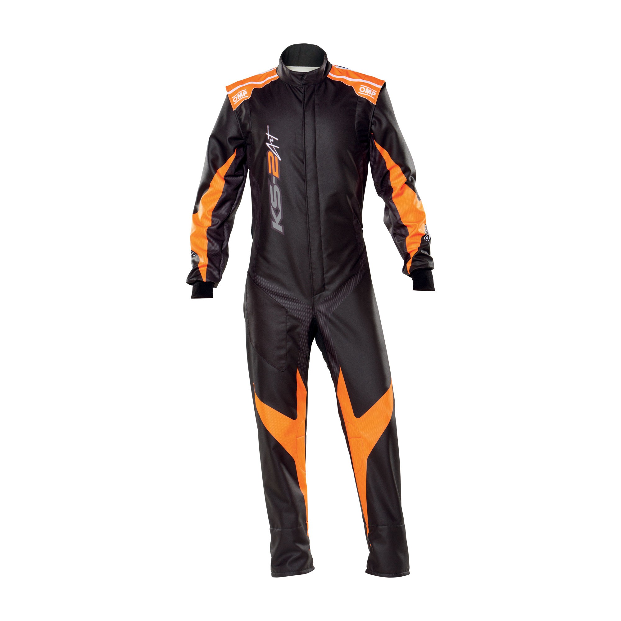 KS-2 ART SUIT BLACK/ORANGE SIZE 120 (FOR CHILDREN)