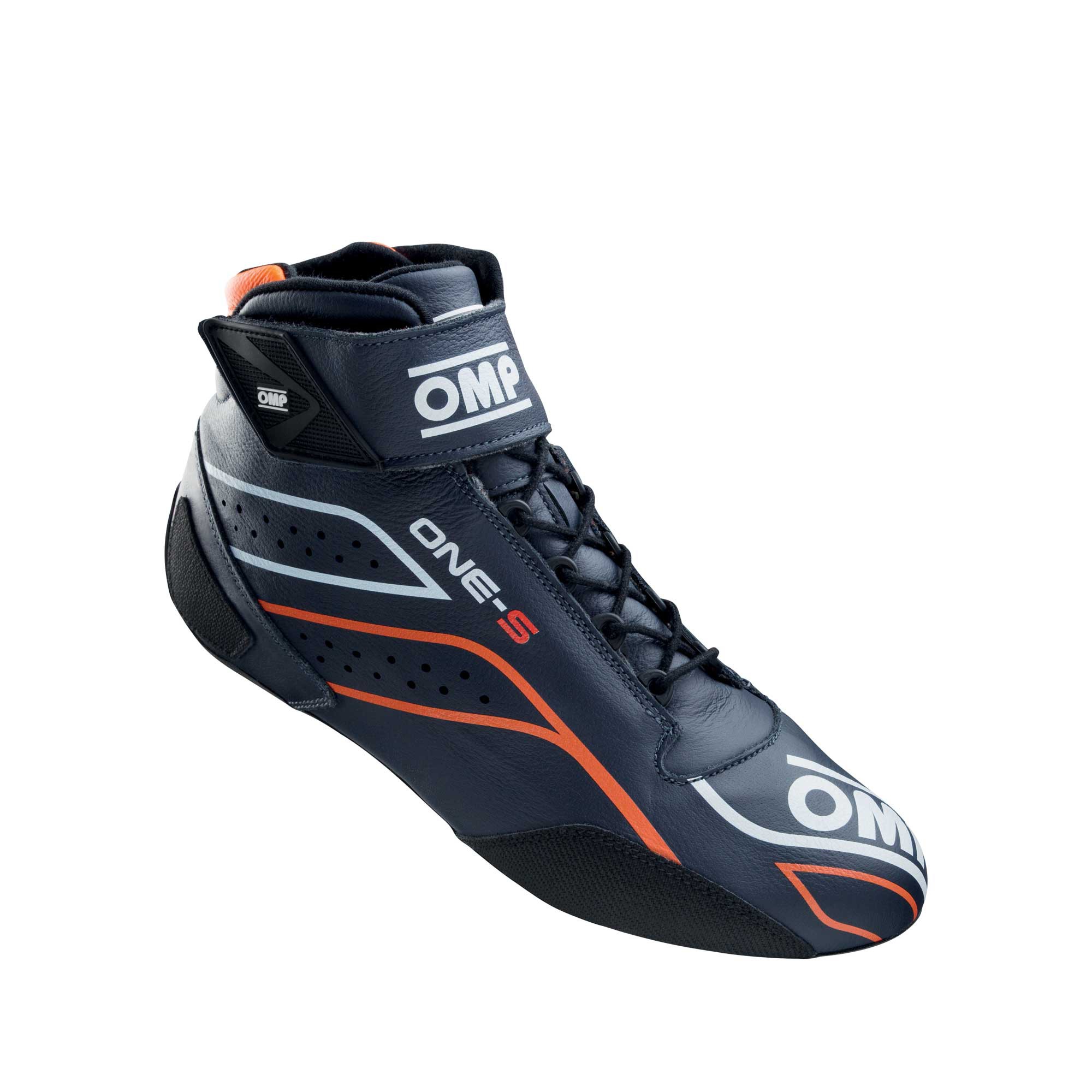 ONE-S SHOES NAVY BLUE/FLUO ORANGE SZ 37 FIA 8856-2018