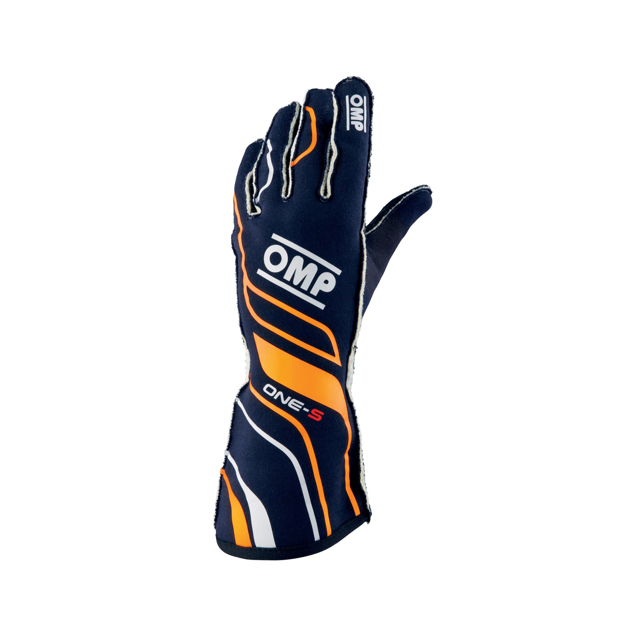 ONE-S GLOVES NAVY BLUE/F.ORANGE SIZE L FIA 8556-2018