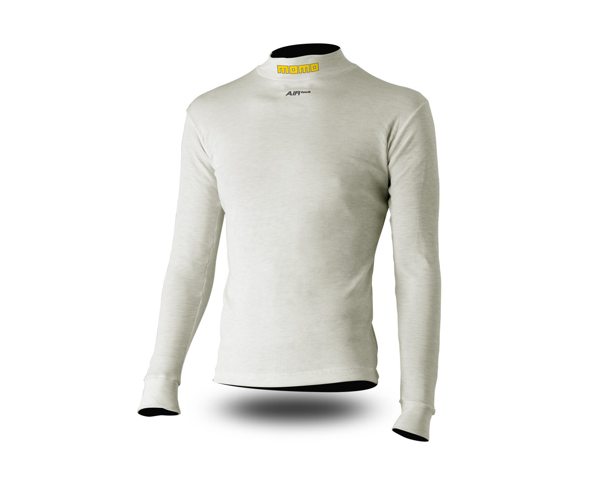 HIGH COLLAR COMFORT TECH_WHT