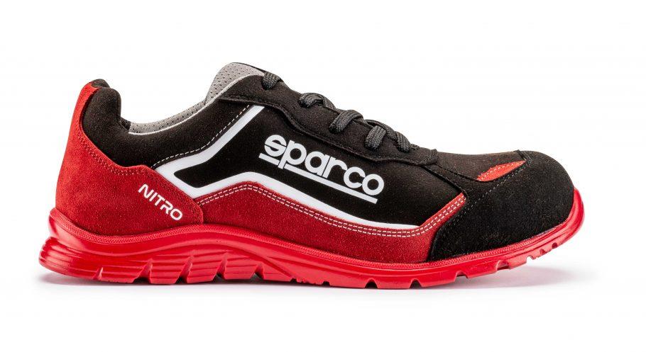 SHOES NITRO S3 RED/BLACK SZ 36