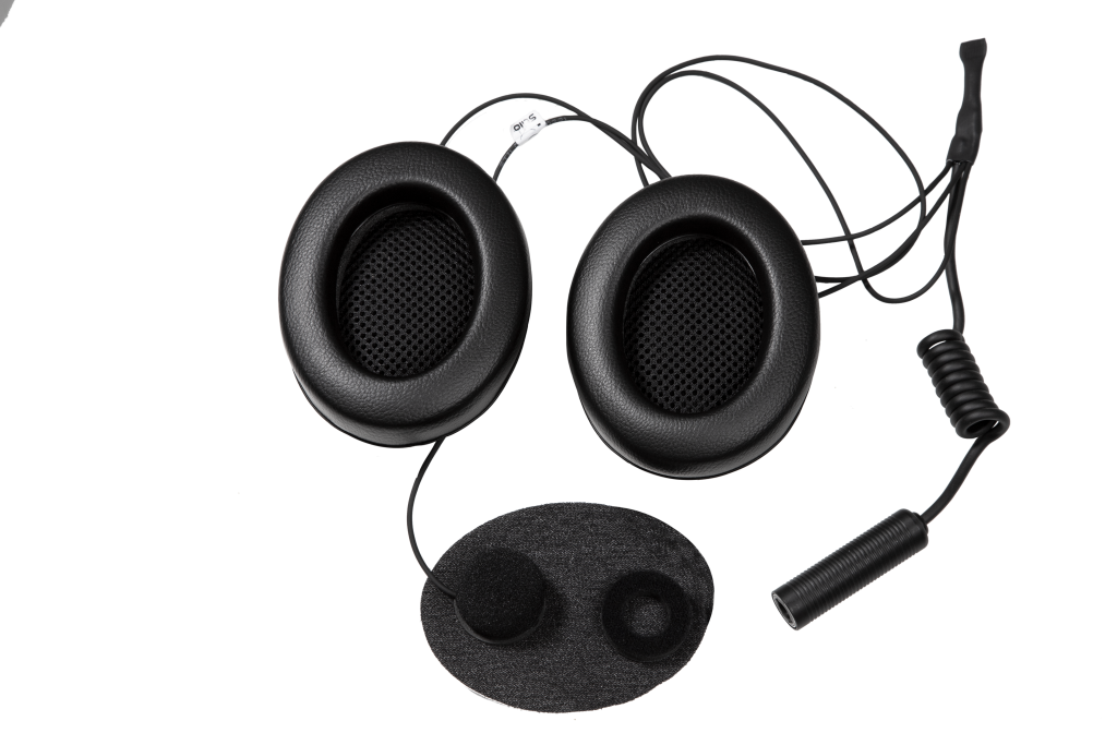 Full-face helmets intercom kit with earmuffs - WRC electronics