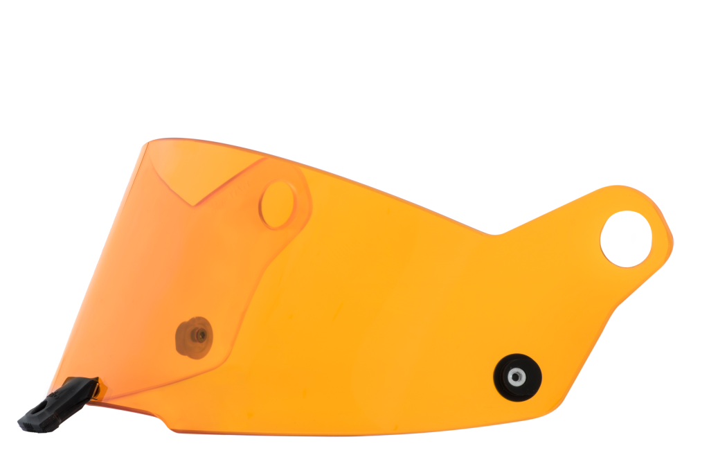 ST5 Amber visor  * not FIA approved