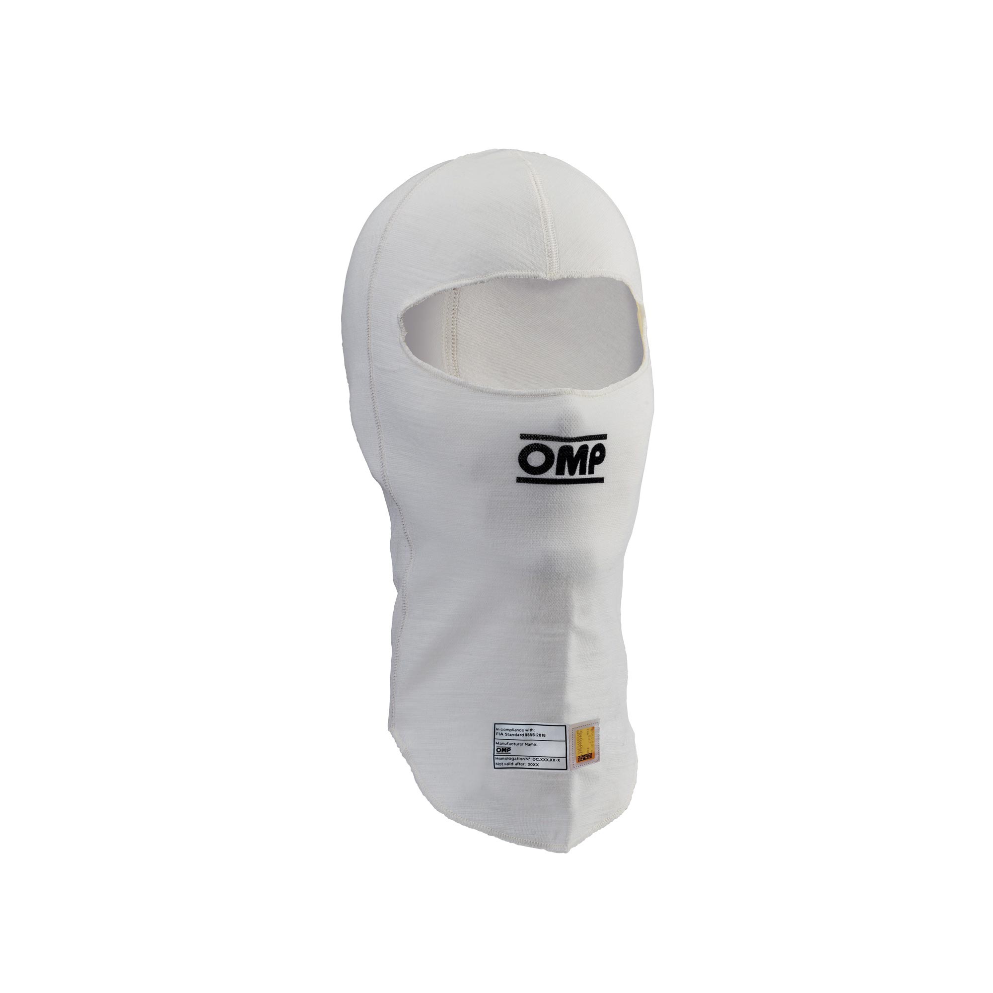 BALACLAVA ONE WHITE FIA 8856-2018