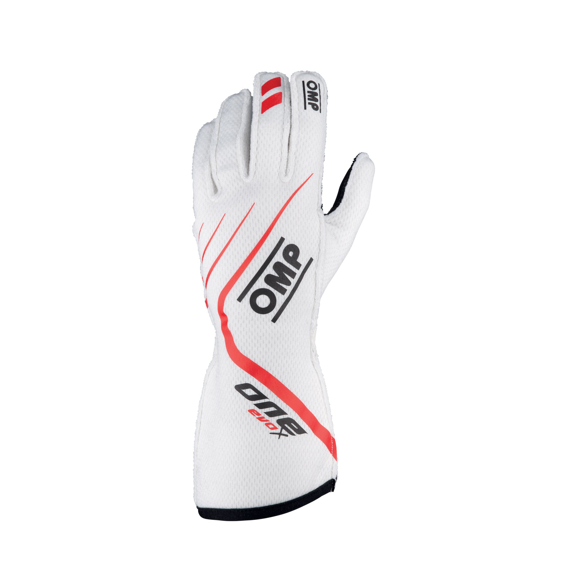 ONE EVO X GLOVES WHITE SIZE L FIA 8856-2018