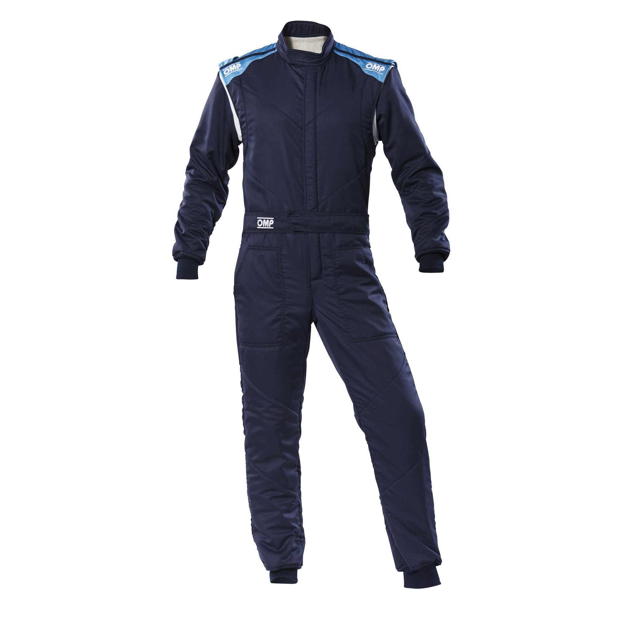 FIRST-S OVERALL NAVY BLUE/CYAN SIZE 44 FIA 8856-2018