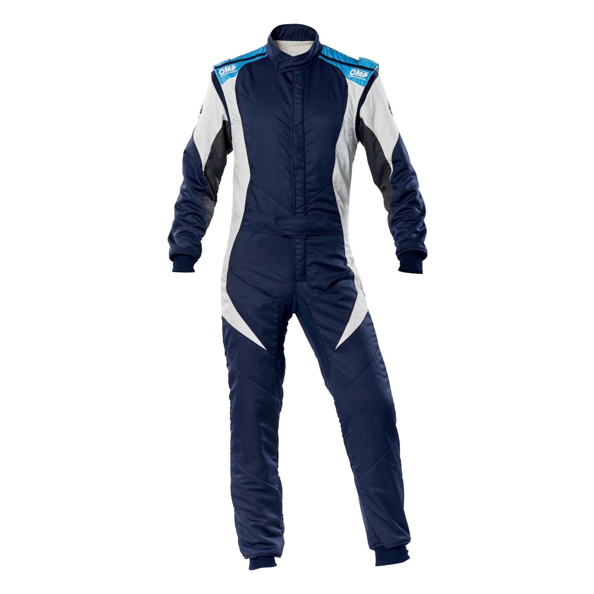 FIRST EVO SUIT NAVY BLUE/CYAN SIZE 42 FIA 8856-2018