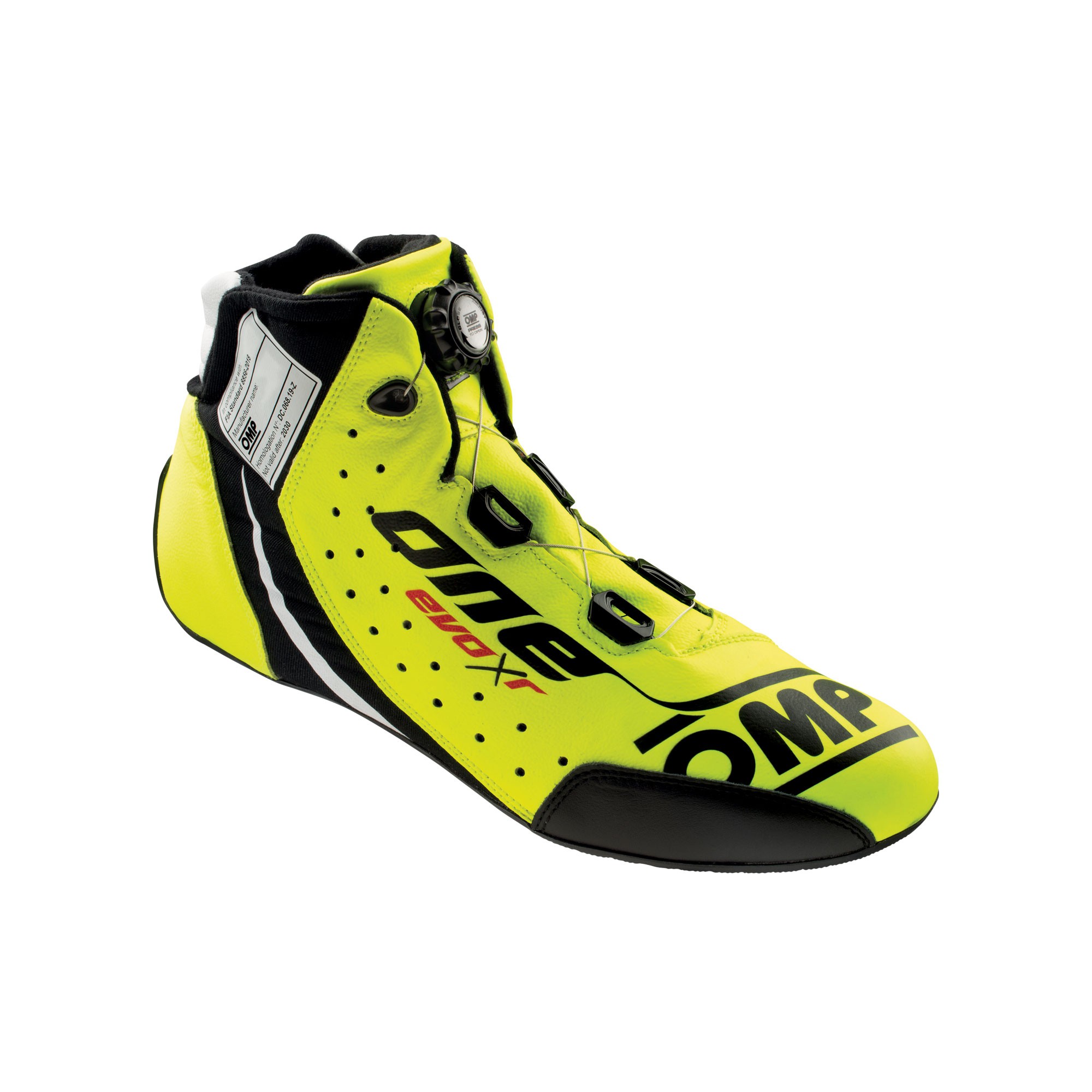 ONE EVO X R SHOES FLUO YELLOW SIZE 37 FIA 8856-2018