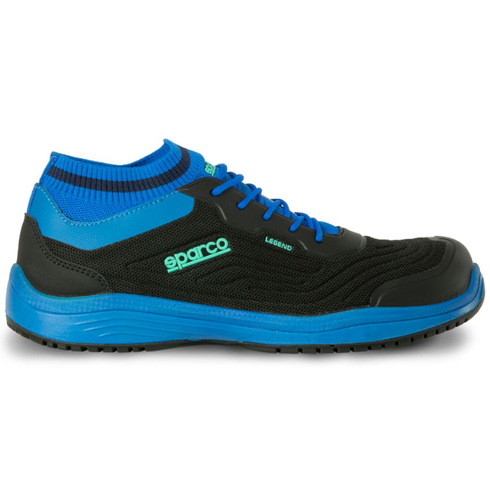 SHOE LEGEND S1P BLACK/BLUE SZ