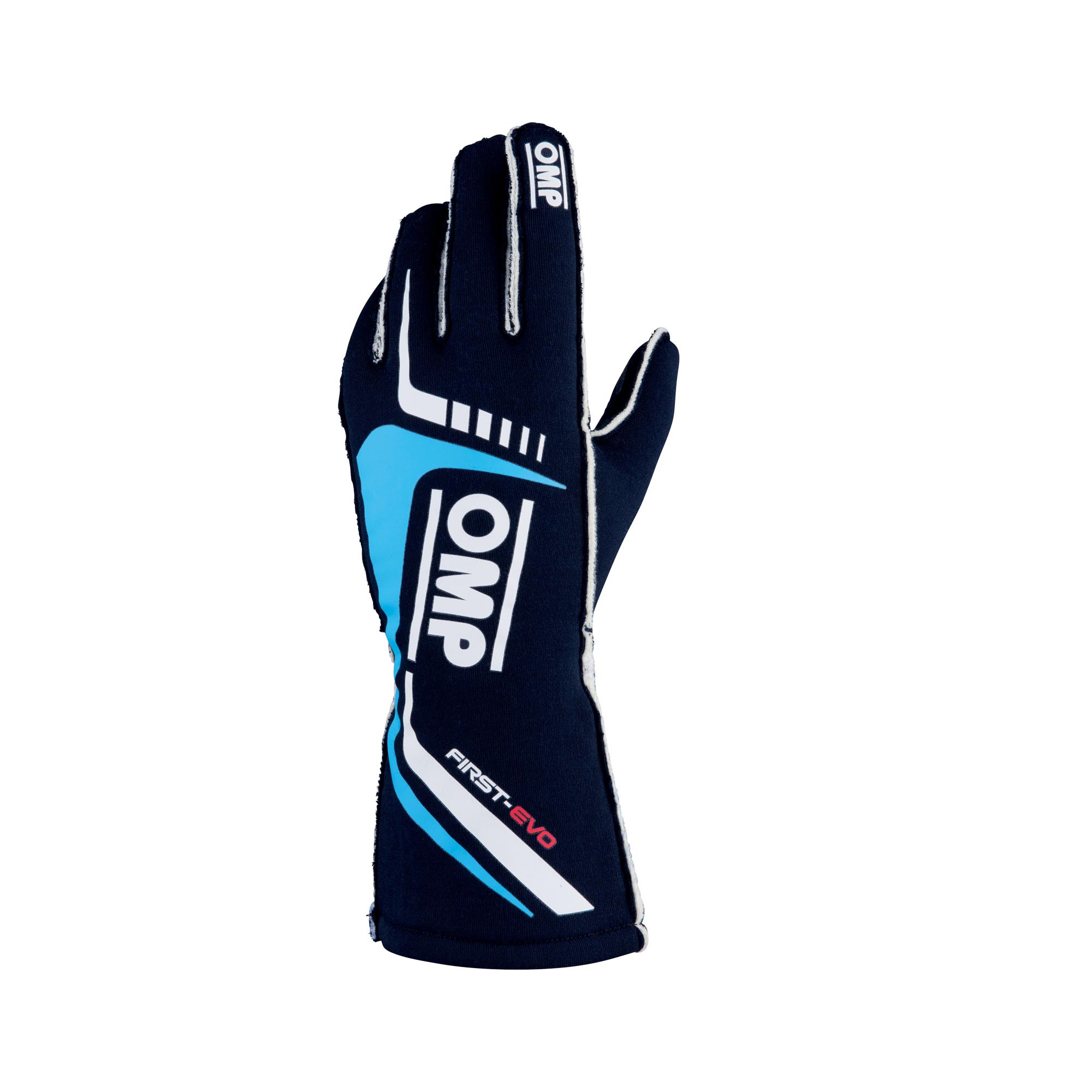 FIRST EVO GLOVES BLU NAVY/CIANO TG L FIA 8856-2018