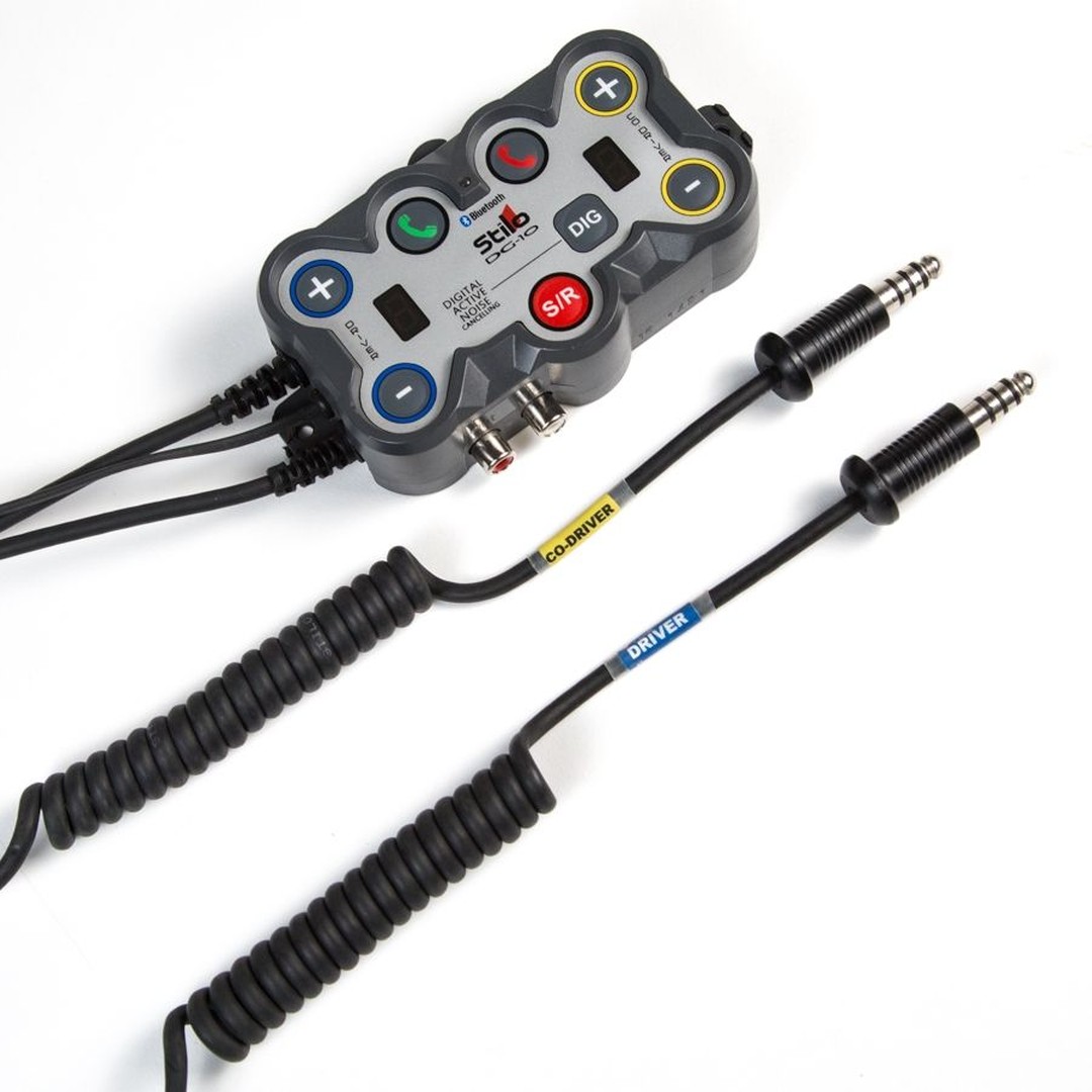 DG-10 Intercom. Digital noise cancelling, BT connection, 12V power