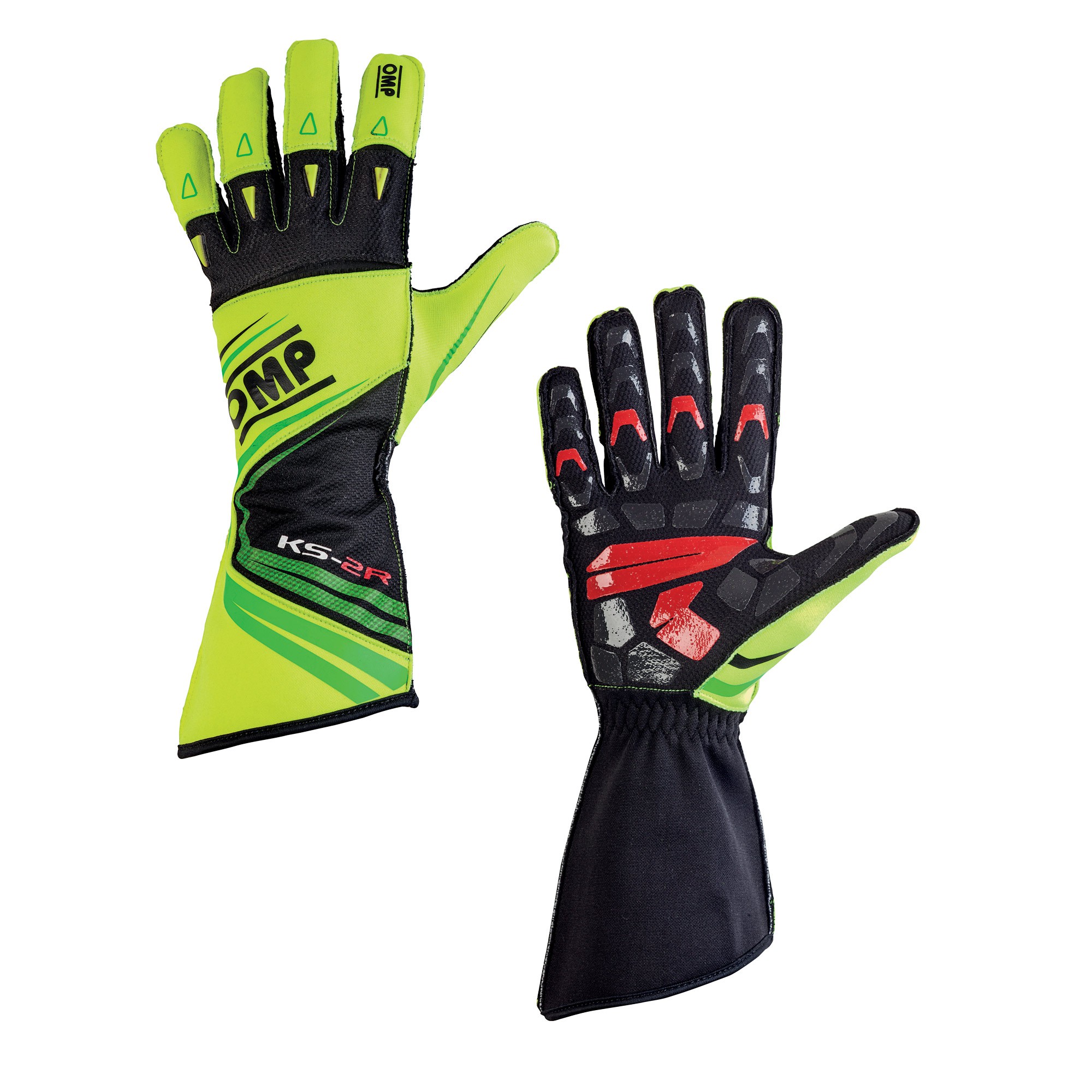 KS-2R GLOVES YELLOW/GREEN SIZE 4 (FOR CHILDREN)