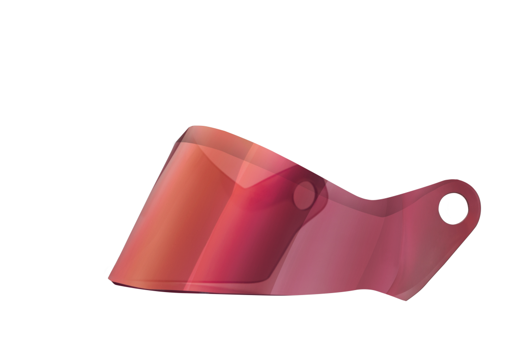 SHORT ST6 MIRROR RED VISOR DARK