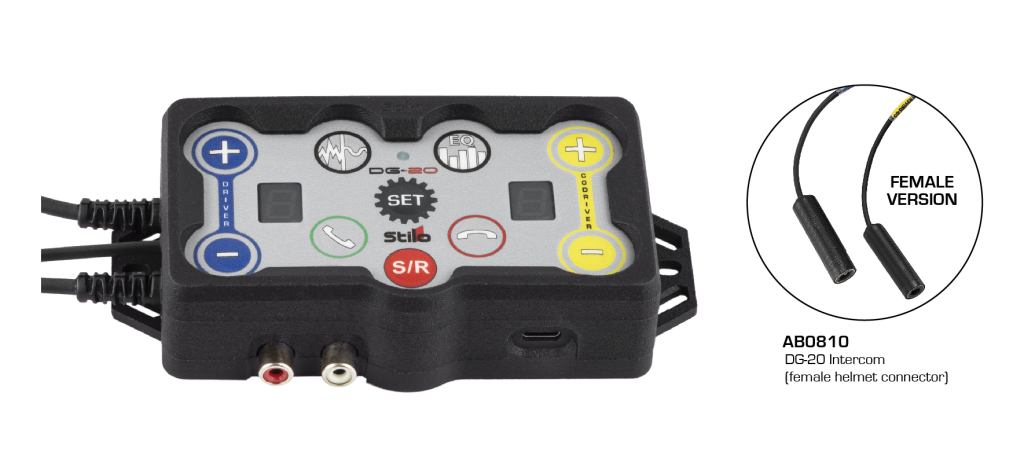 DG-20 Intercom (female helmet connector)